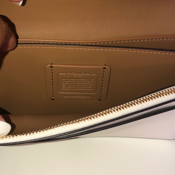 COACH💎CALLIE OMBRÉ QUILTED CALF LEATHER CROSSBODY - Picture 6 of 7